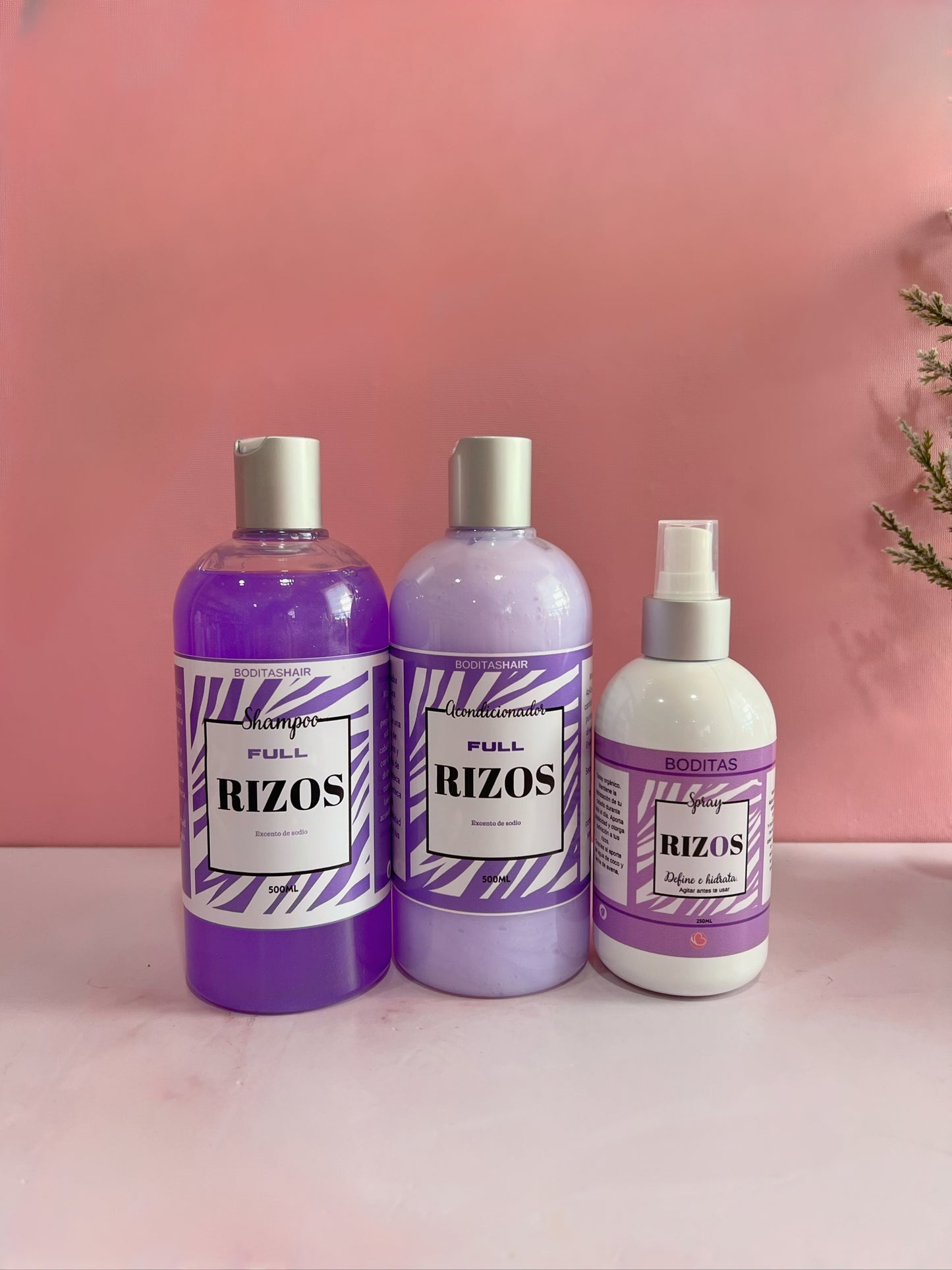 Kit rizos spray