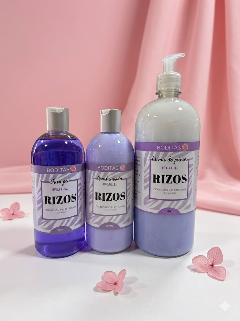 Kit rizos definidos