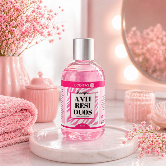 Shampoo antiresiduos