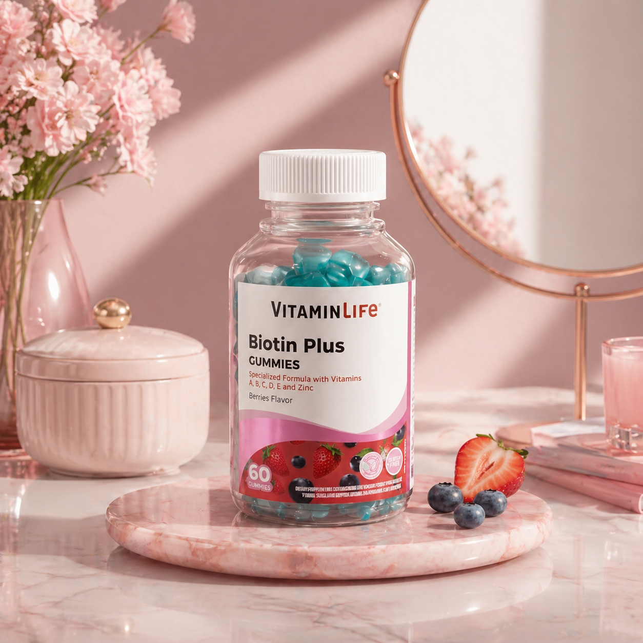 Gomitas biotin plus